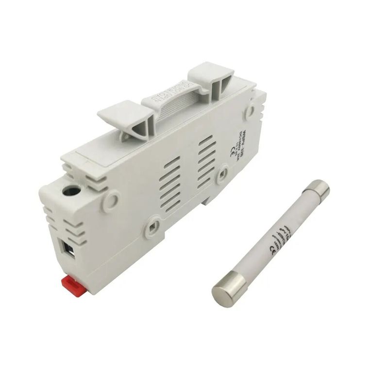 Portafusible Con Fusible 1500vdc 32a 10x85mm Fotovoltaico