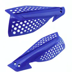 OEM - PROTECTOR DE MANILLAR PARA MOTO SET X 2 PCS AZUL