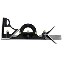 GENERICO - Escuadra Regla Combinada Multifunciona 300mm Universal