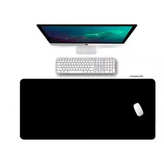 OFERTABKN - Mouse Pad Alfombrilla Protector Antideslizante 80x40 Negro