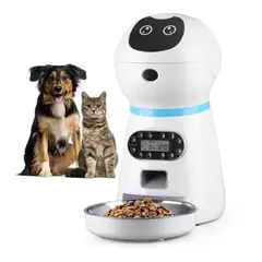 MUNDO MAGIA - Robot Alimentador Automático Para Mascotas Dispensador