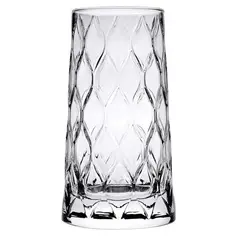 PASABAHCE - Vaso Leafy Whisky Alto 345 ML Set 6 Pcs