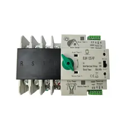 GENERICO - Ats Transferencia Automática 63a 4p Riel Din Solar Red