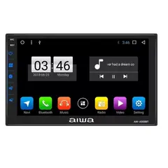 AIWA - Radio Auto 2 Din Pantalla Touch HD De 7'' Android 12.0