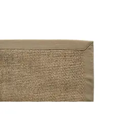 GENERICO - Alfombra Sisal Natural Borde Beige 250x350 cm KF731