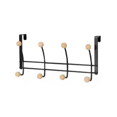 GENERICO - Packs 4 Sin-rastro Perchero Gancho Sobre Puerta Colgador