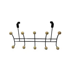 GENERICO - Packs 6 Sin-rastro Perchero Gancho Sobre Puerta Colgador