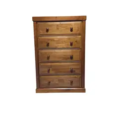 MUEBLES DURAN - Cajonera Victoria Nogal 5 Cajones