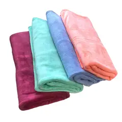GENERICO - Toalla Microfibra Coral 70x140 cm Baño Ducha