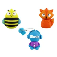 OEM - PENDRIVE 8 GB VARIEDAD EN DISEÑOS DINOSAUR DRIVER USB 2.0