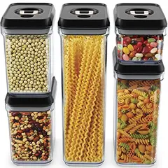 GENERICO - Contenedores Envases Herméticos De Alimentos Set 5