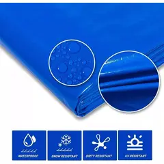 GENERICO - Carpa Lona Cobertor Multiusos Impermeable 8 X 12 Metros