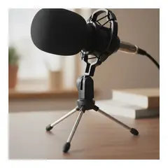 RHINO - Microfono Condensador Podcast Con Accesorios