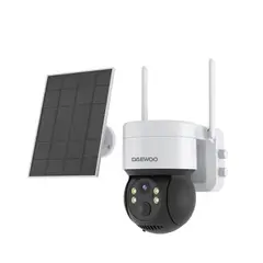 DAEWOO - Camara IP Seguridad Exterior con Panel Solar 2G 4G HD 1080p DI-SC43S