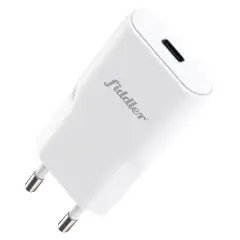 FIDDLER - Cargador QC Tipo C Carga Rápida 20W