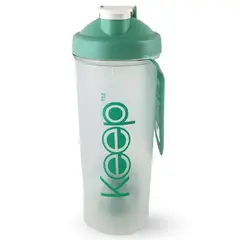 KEEP - Botella Shaker Value 700mL Agua Deportes Proteina Turquesa