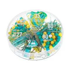 GENERICO - Set Accesorios Escritorio 5 En 1 Verde