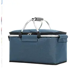 GENERICO - Canasto De Picnic Para 4 Personas Cesta Térmica Impermeable