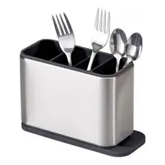 GENERICO - Escurridor Organizador de Cubiertos Acero Inoxidable