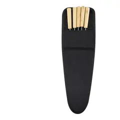 IMPORTCLICK - Set 5 Fierros Anticuchos Asado Madera