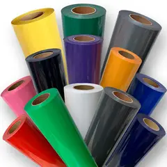 DETODOYMAS - Rollo Vinilo P.U Para Textil Termotransferible 60 Metros - Naranjo