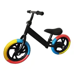 IMPORTCLICK - Bicicleta Equilibrio Sin Pedales Infantil Aprendizaje Negra