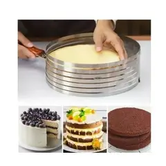 GENERICO - Molde Para Cortar Bizcocho Acero Utensilio Repostería 30 Cm