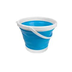 IMPORTCLICK - Lavadora Portátil Limpieza Plegable 18W Celeste