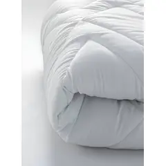 GENERICO - EDREDÓN NÓRDICO DE SEDA 1 PLAZA BLANCO
