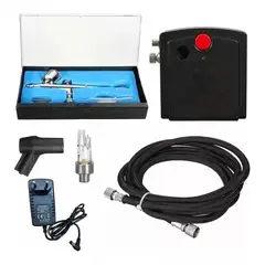 MUNDO MAGIA - Aerógrafo Multiusos Compresor Airbrush Kit Completo