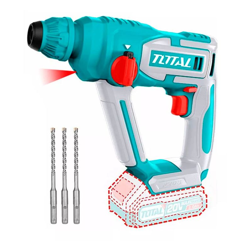 Rotomartillo Inalámbrico 20v Sds Plus Total Trhli20168