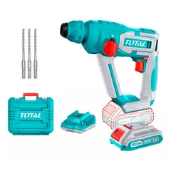TOTAL TOOLS - Rotomartillo 20v Sds Plus Bat + Cargador Total Trhli201681