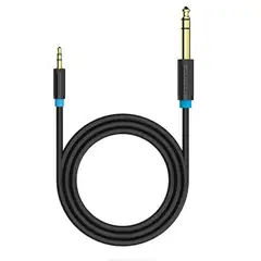 GENERICO - Cable De 6,35 Mm Macho A 3,5 Mm Jack Auxiliar Estéreo Profes