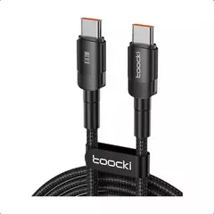 GENERICO - Cable Toocki Pd 100w Carga Rapida Usb Tipo C 2 Metros Qc 3.0
