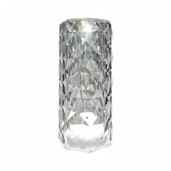 OEM - Luz de Acrílico Rosa Diamante Táctil