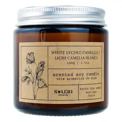 OEM - Vela Aromática Soya Lichi Camelia Blanca