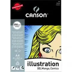CANSON - Pad Illustration BD Manga Comics