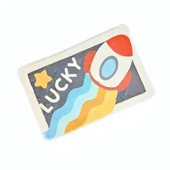 OEM - Alfombra Baño Rectangular Cohete