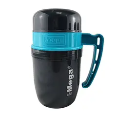 MEGA - Termo New 430mL Comida Caliente Boca Ancha es Celeste