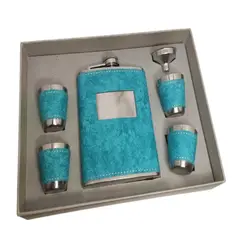 GENERICO - Petaca Licorera De Aluminio Con Accesorios Tapa Rosca