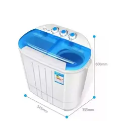 GENERICO - Mini lavadora con centrifuga 3,6 k