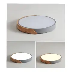 MUNDO MAGIA - Foco Panel Plafón Led Sobrepuesto Redondo Tres Colores