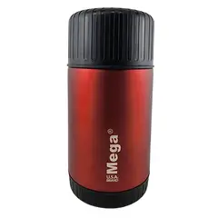 MEGA - Termo Magnum 750mL Comidas Metalico Acero Inoxidable Rojo