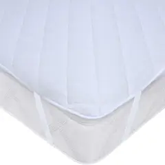 MASHINI - Cubre colchón acolchado elasticado 1.5 plazas
