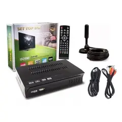 SMARTY - Kit Decodificador Tv Digital Hd mas Antena Para Televisores Antiguos