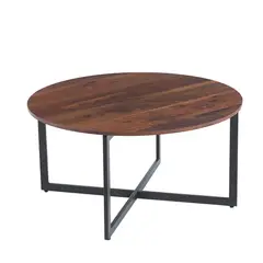 GENERICO - Mesa De Centro Roma Madera Oscura