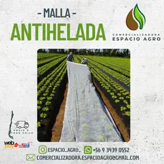 1880 - Malla Antihelada 2.07 ancho x 50 Mt largo (17g) Manto Térmico