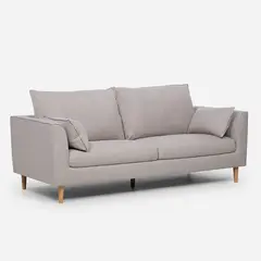 ROSEN - Sofá Cavour 3 Cuerpos Tela Beige