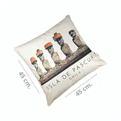 OEM - Funda Cojín Valle Isla de Pascua Chile 45x45