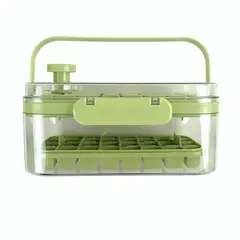 OEM - Cubetera Hielo Caja Doble Silicona Verde